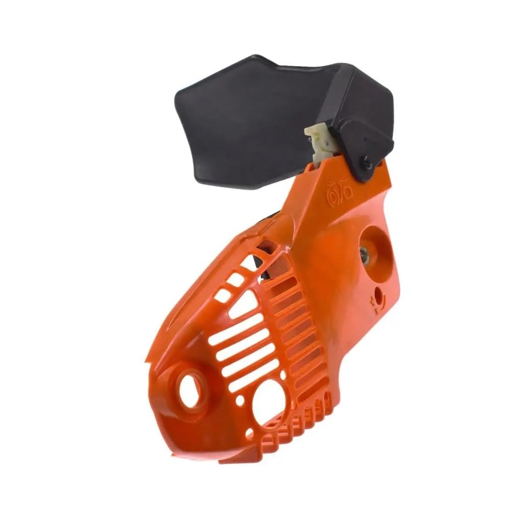 Cubierta de piñón de Embrague Lateral Derecho, Mango de Freno Apto for podadora, Mango, Motosierra Zeno Tipo G2500 2600 25cc YD25, Repuesto 2500(B Two Holes)