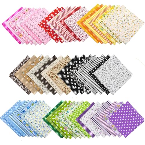 Tissu de matelassage coton AUEAR coupons patchwork imprimé floral scrapbooking DIY