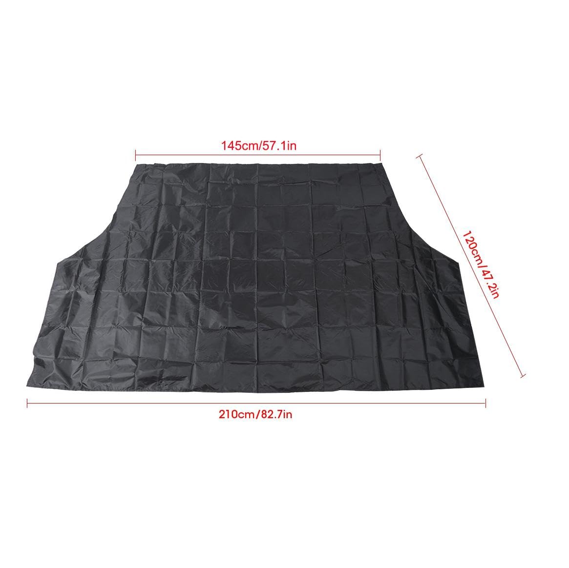 Copertura Magnetica per Parabrezza 210 X 120 Cm Copertura Magnetica per Parabrezza Anteriore per Automobile Protezione per Parasole Nera per Neve, Ghiaccio E Gelo