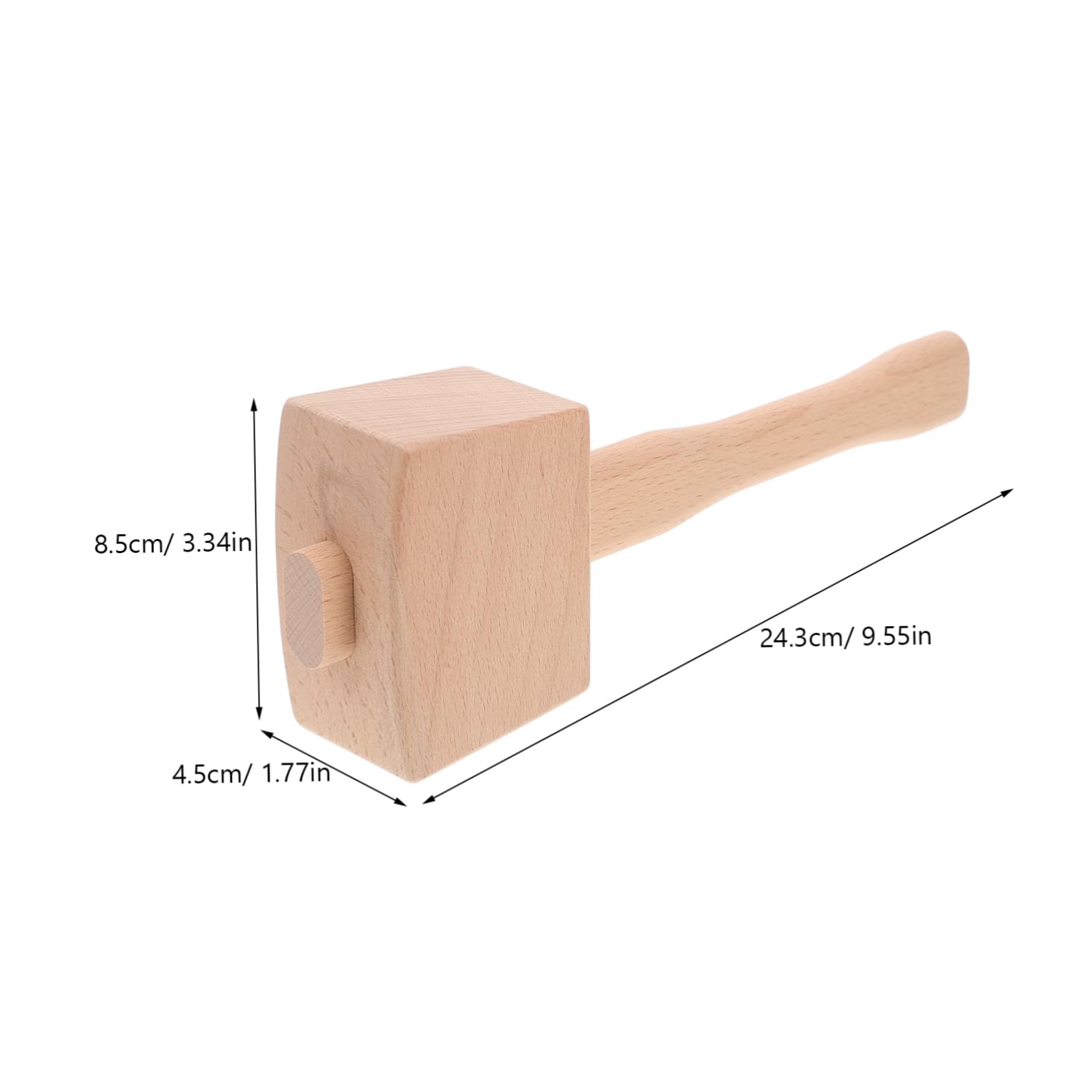 Housoutil Woodworking Hand Tool Multi-purpose Hammer Compact Comfortable Grip Long-lasting