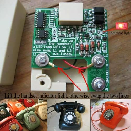 Convertisseur DTMF module de conversion pour téléphone à cadran vintage fixe - 5