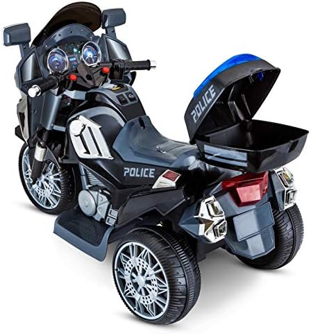 Kid Trax Police Rescue Motorcycle 6V 