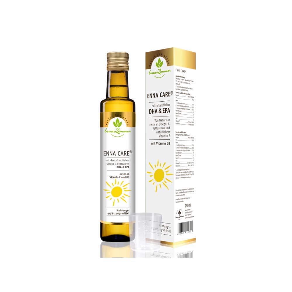 ENNA Care® Ölmischung mit VITAMIN D3, DHA + EPA - 2 Flaschen 250 ml MZL- Nahrungsergänzung