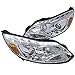 Spec-D Tuning 2LHP-FOC12-TM Ford Focus Chrome LED Signal DRL Strip Bar Projector Headlights