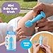 Bumco Baby Essentials Set - Personalized Diaper-Changing Baby Shower Gifts for Boys, Baby Gift Set with 2 Baby Bum Brushes (Original & Mini) + Diaper Clutch Bag + Wipes Wristlet, Newborn Gift Set