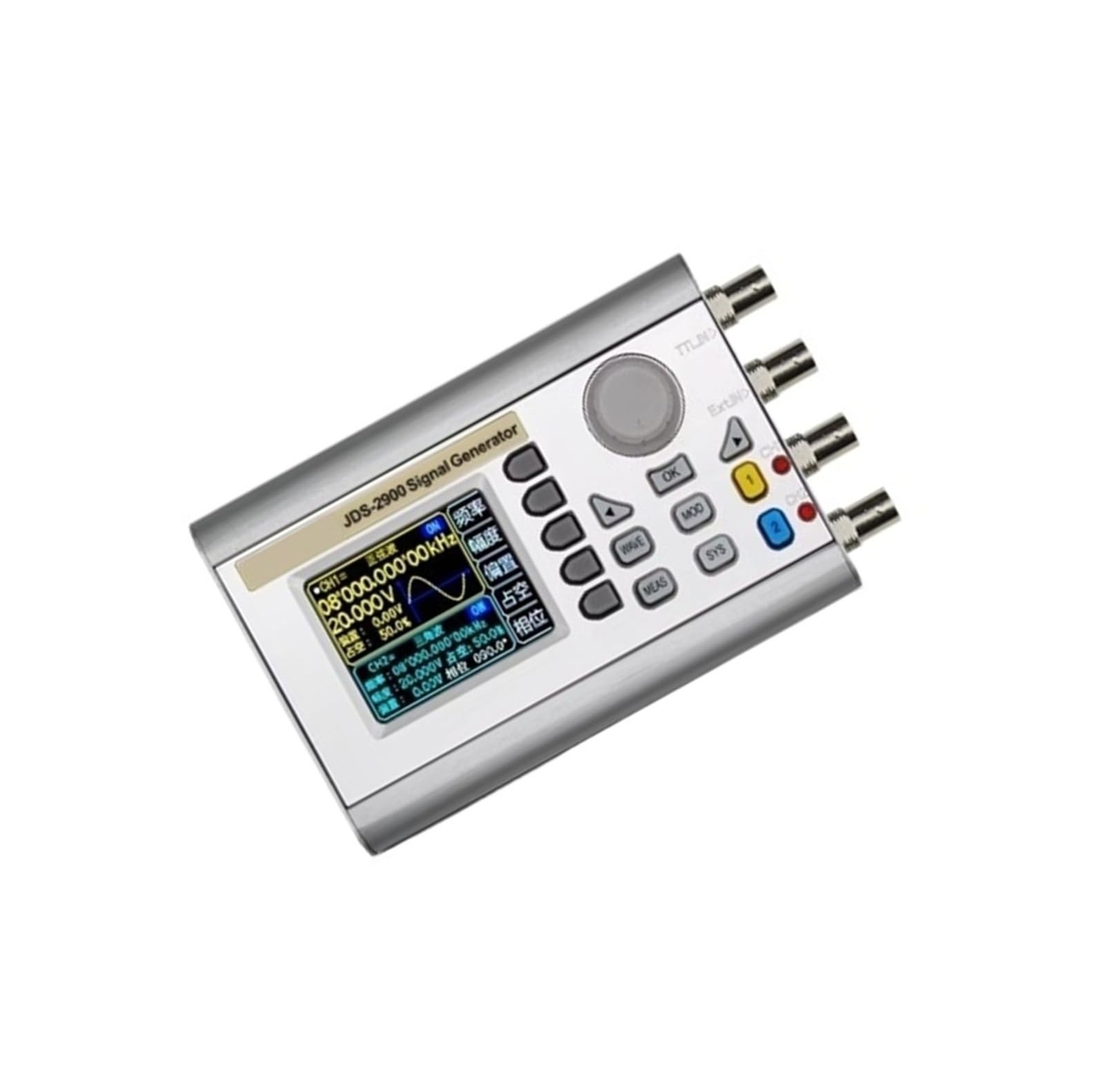 JDS-2900 Generatore di segnale a forma d'onda arbitraria con funzione doppio canale 60 MHz 266 MSa/s 14 bit