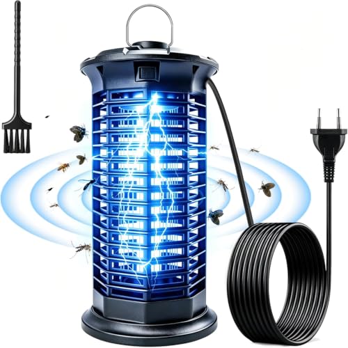 HOAMZ Insektenvernichter Elektrisch, 360° Mückenvernichter...