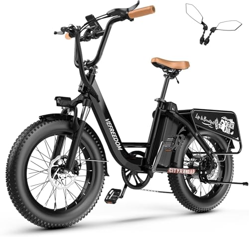 EUY Electric Bike for Adults,960Wh Removable Battery,20" Fat Tire Ebike image 3
