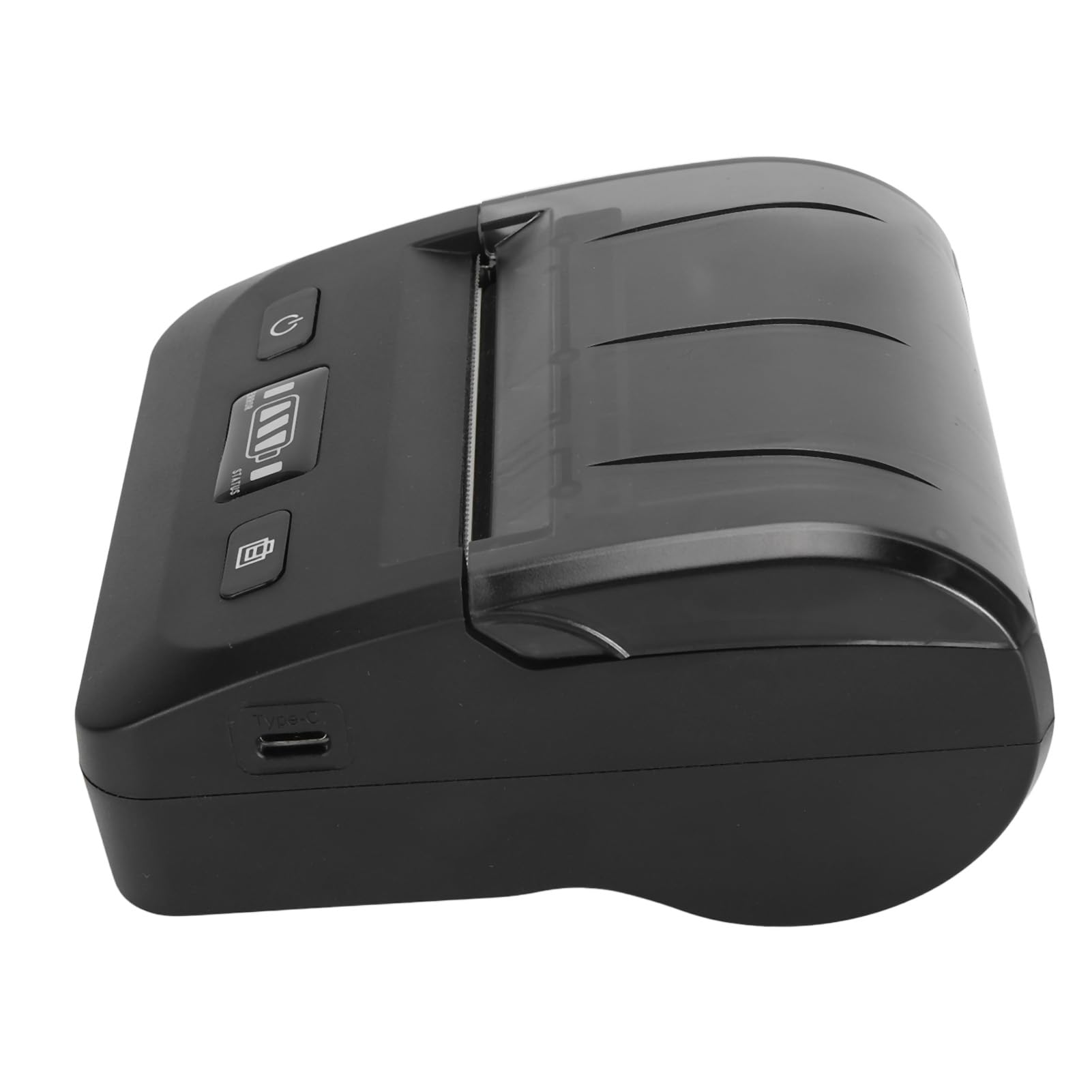 Impresora de Recibo de Bluetooth, Impresora Térmica Bluetooth, Soporte Portátil Multi Language Impresora Térmica Móvil de 80 Mm para Android, para iOS, para Windows