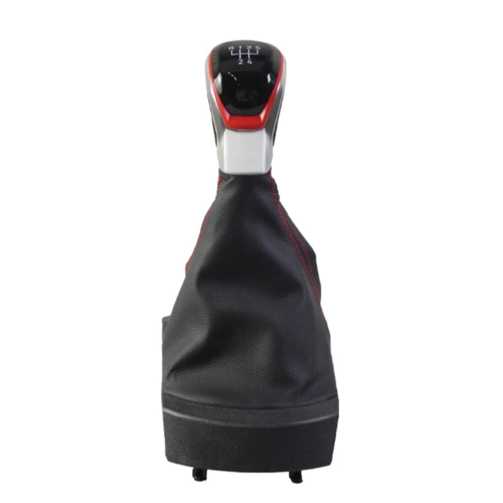 Lvgvzttgkm Red 5 Speed For Seat Ibiza 2002-2010 Gear Shifter Knob Style Red/Blue