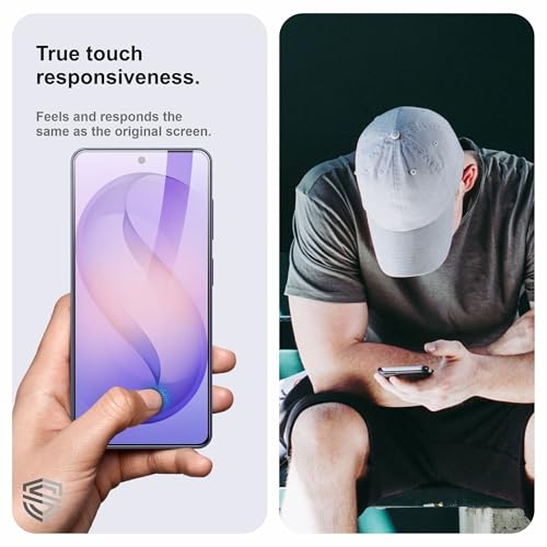 Image of Military-Grade Gorilla Tempered Glass For Samsung Galaxy S26 (6.3 Inch) With Installation Kit | Edge to Edge Coverage | Black