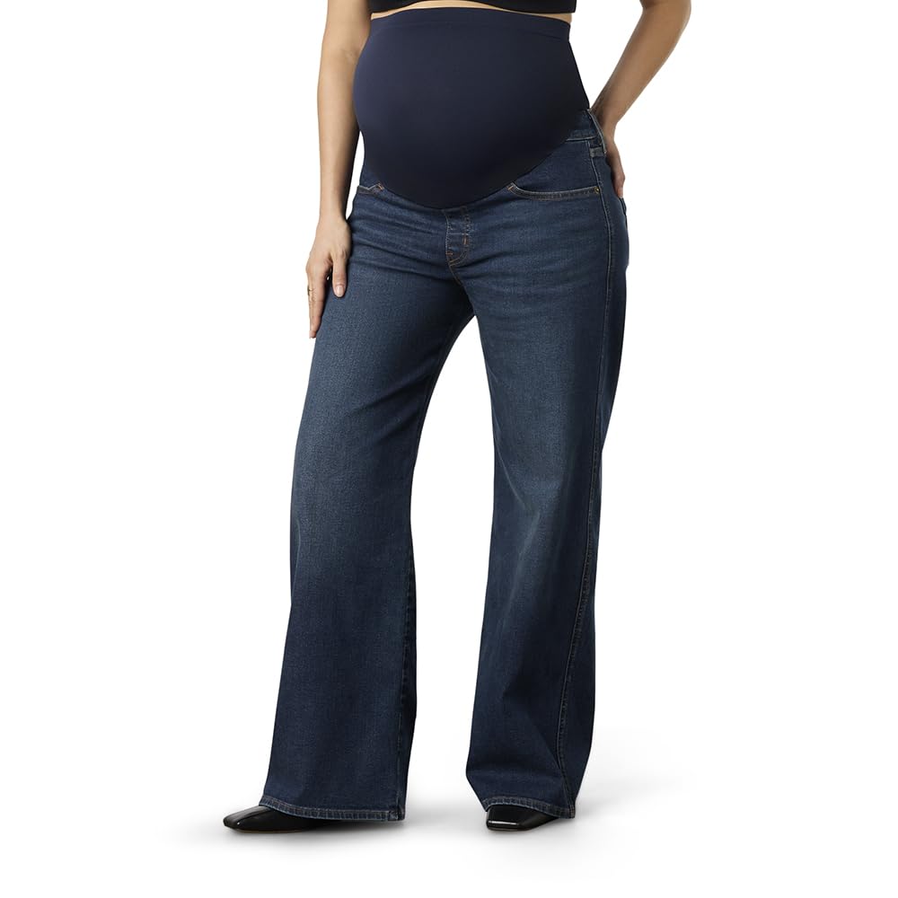 Women's Maternity Comfort-Stay Wide Leg Jeans