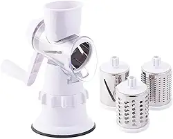 Ralador de Queijo Manual - Multiuso para Legumes, Batata e Queijos, Acessório de Cozinha Prático