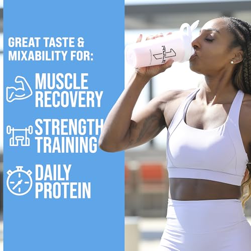 Rule 1 Whey Protein – 24g Fast-Acting Protein from All-Whey Sources with Naturally Occurring EAAs & BCAAs for Workout Recovery or Anytime Use (2 Pounds*, Vanilla Ice Cream)
