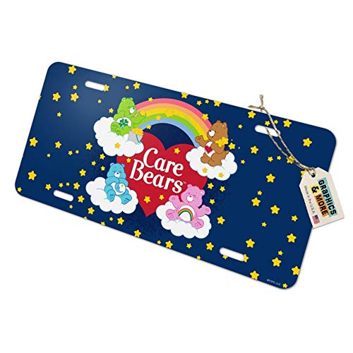 GRAPHICS & MORE Care Bears Classic Logo Group Novelty Metal Vanity Tag License Plate