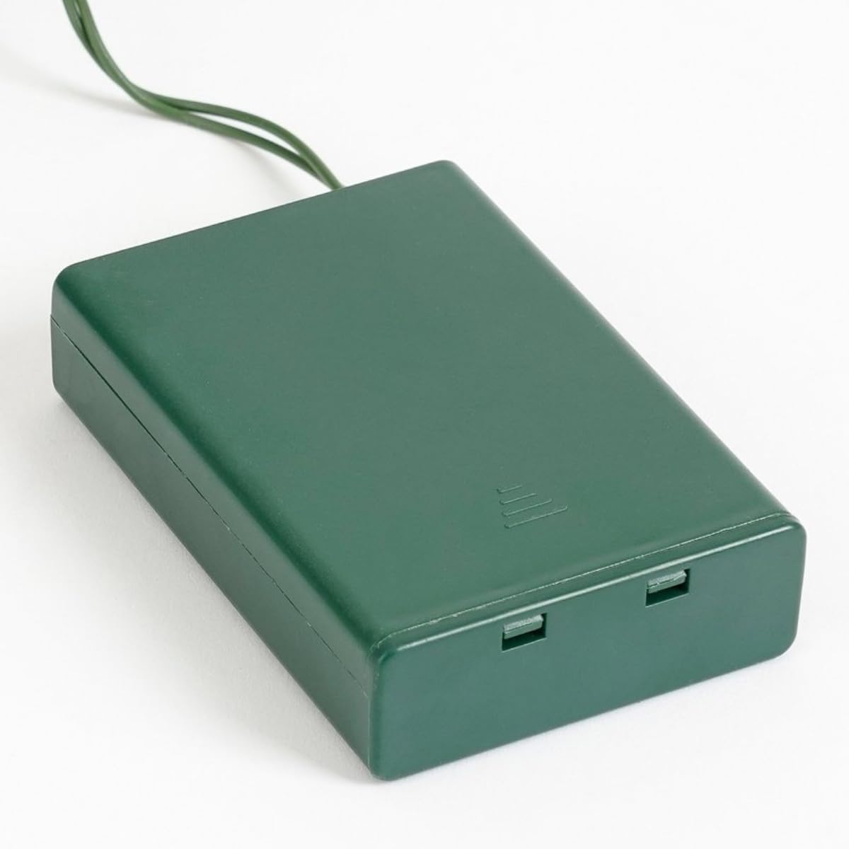 Black Box Trees Limber Couronne de Noël LED pour l'extérieur avec minuterie et variateur d'intensité - H 15 x Ø 60 cm - Vert