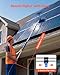 Imagen de VEVOR Kit de Limpieza de Paneles Solares con Pértiga Telescópica 7