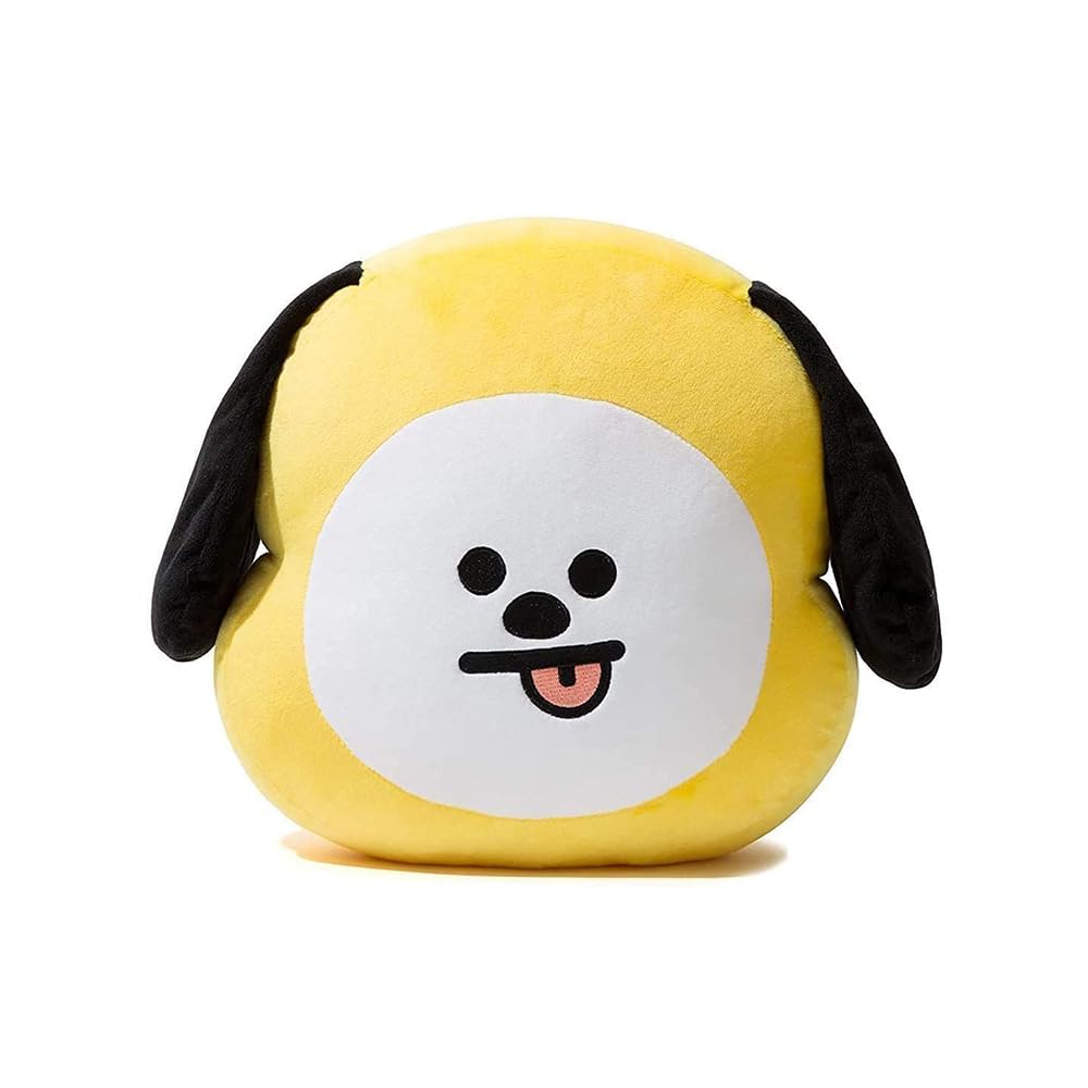 11.8 11.8 inches Cartoon Pillow for Kids, Kpop Bangtan Boys Sofa, Bedroom, Living Room and Car Soft Cotton Cushion for The Army (Chimmy)