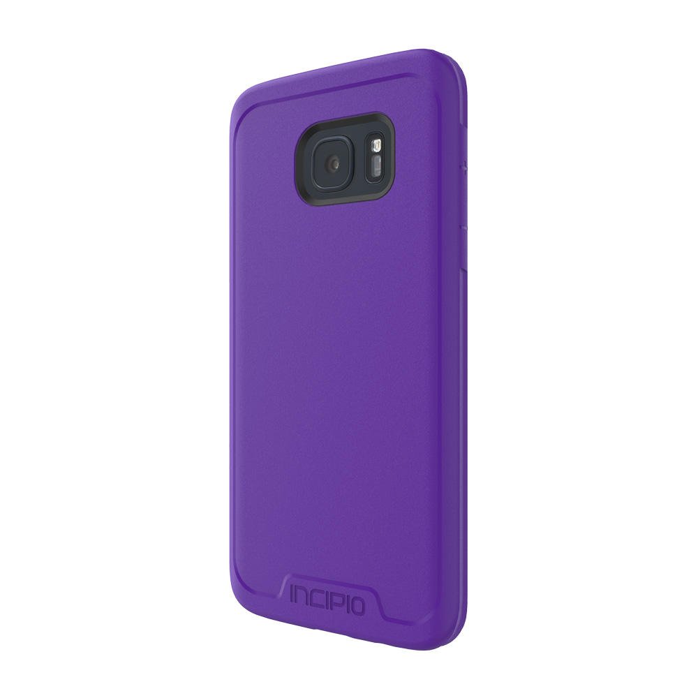 Incipio Samsung Galaxy S7 edge case, [Performance Series] Level 1, Lightweight Drop Protection Flexible Polymer Stretch & Tear Resistant Ultra-Thin Cover - Purple