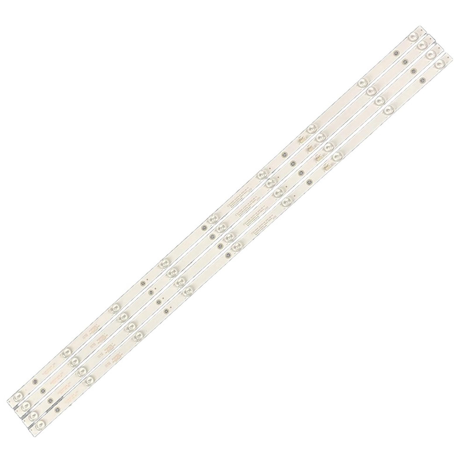 4 Uds. Tiras de LED for iluminación Trasera de TV de 823mm compatibles for Philips 43 Pulgadas GC43D09-ZC21FG-04 LED43GC 4X9 GC43D09-ZC23FG-01 43PFF5021 43PFF5011 T4312M