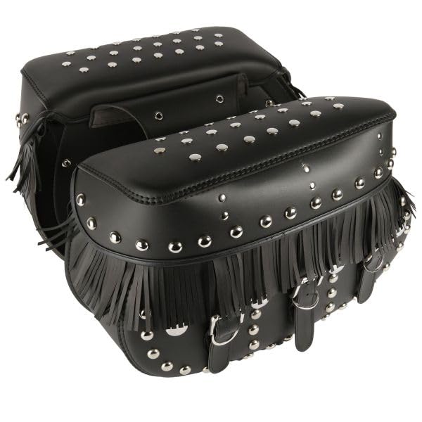 MPW Universal Custom Alforjas Equipaje 53 x 16 x 37 cm para moto
