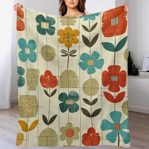 Couverture micro-polaire jaune moutarde flanelle légère et confortable pour lit