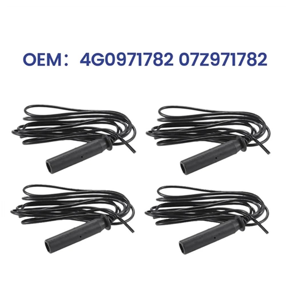 Para A1 A3 A4 A5 A6 Q5 TT 4PCS Motor | 4G0971782 07Z971782 4G0-971-782 Bujia incandescente Arnes de cableado Conector