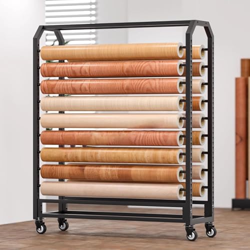 Estante de exhibición de tela comercial...