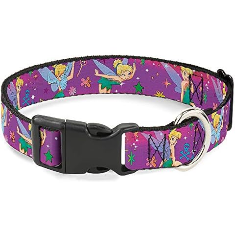 Collar de Clip de plástico Morado Tinker Bell de Buckle Down Cover