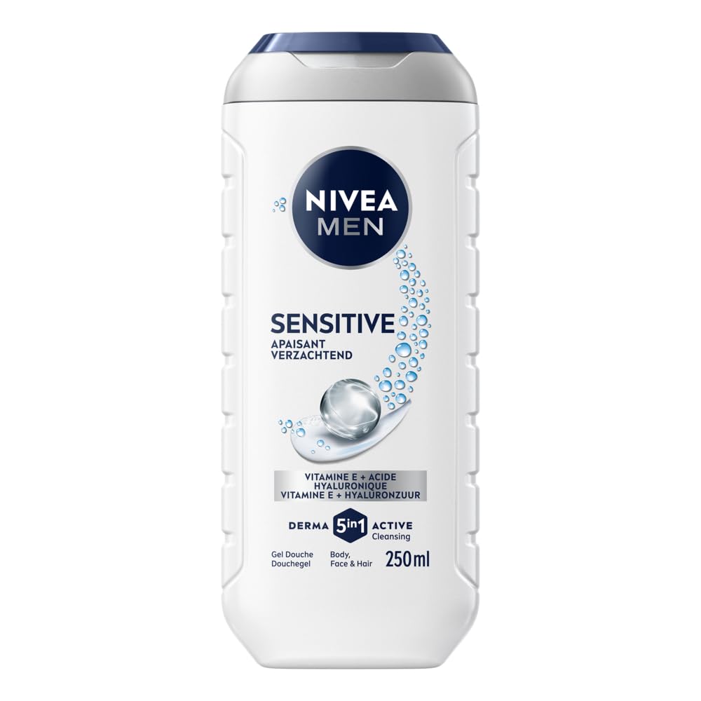 Nivea Men Sensitive Shower Gel, 250ml