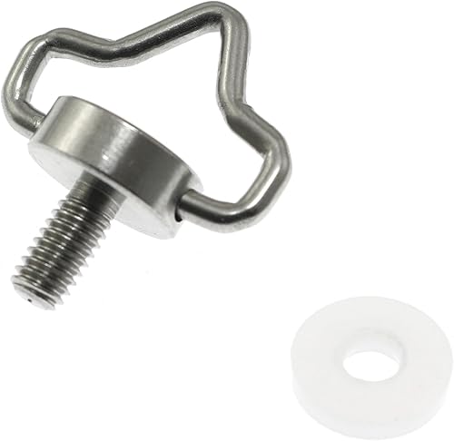 Miniatura 4 de Maxmoral 2 unids RC cuello cordón tornillos 304 acero inoxidable para DJI RC y DJI RC Pro Accesorios de control remoto