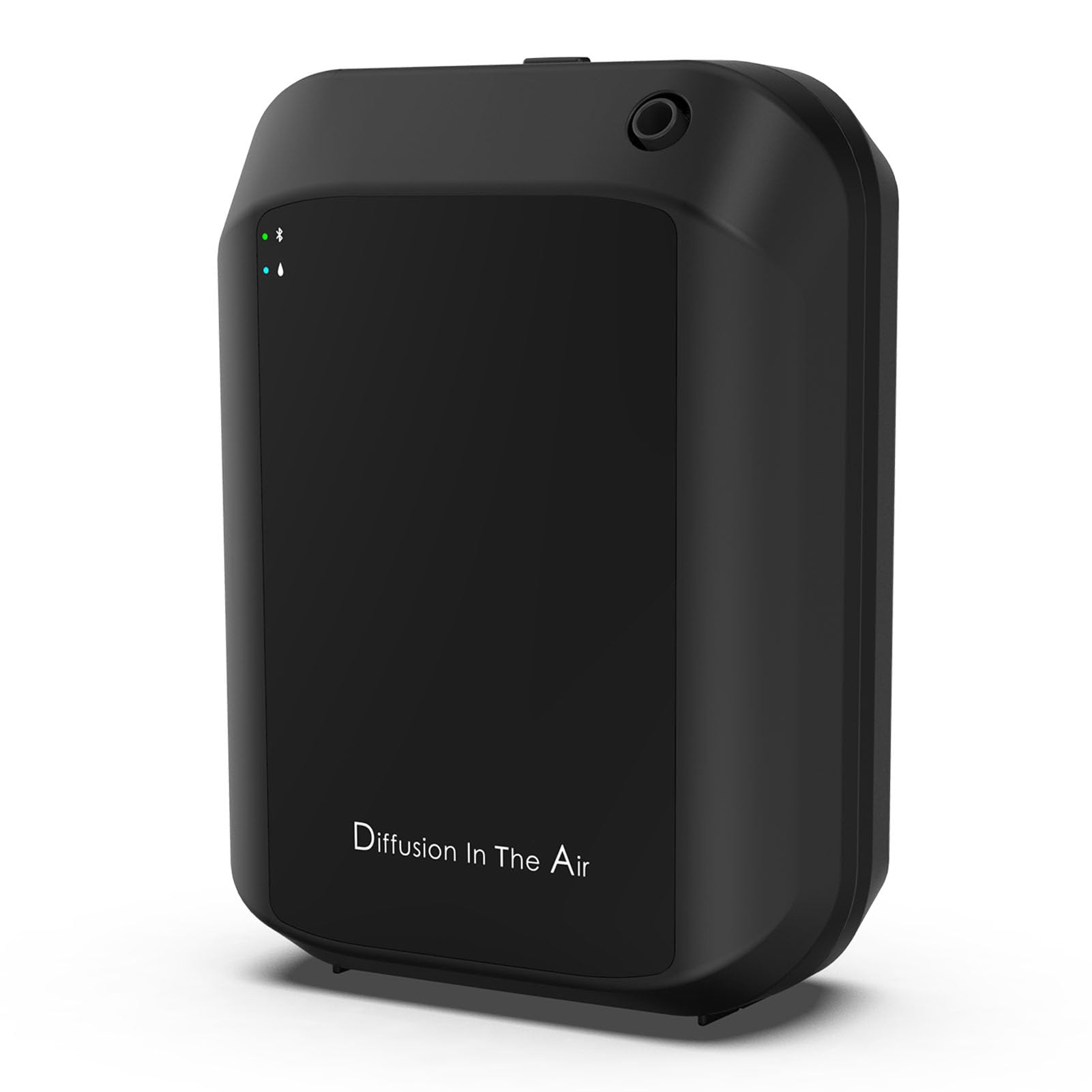 Diffusore di oli essenziali senza acqua da 150 ml, macchina per l'aria profumata Bluetooth Smart, diffusore di fragranze controllato da app, montabile a parete per hotel, spa, (Black)