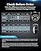SUPAREE 9 inch LED Headlights RGB Halo Ring Angel Eyes Remote Phone APP Control 9” Round DRL Fit for 2018-2023 Jeep Wrangler JL Gladiator JT