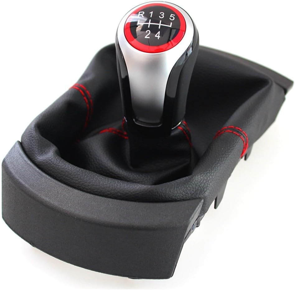 DAZZLEEX Custom Fit Shift Knob Assembly with Bracket for Seat for Ibiza 2002 2010 for Improved Gear Shift Experience