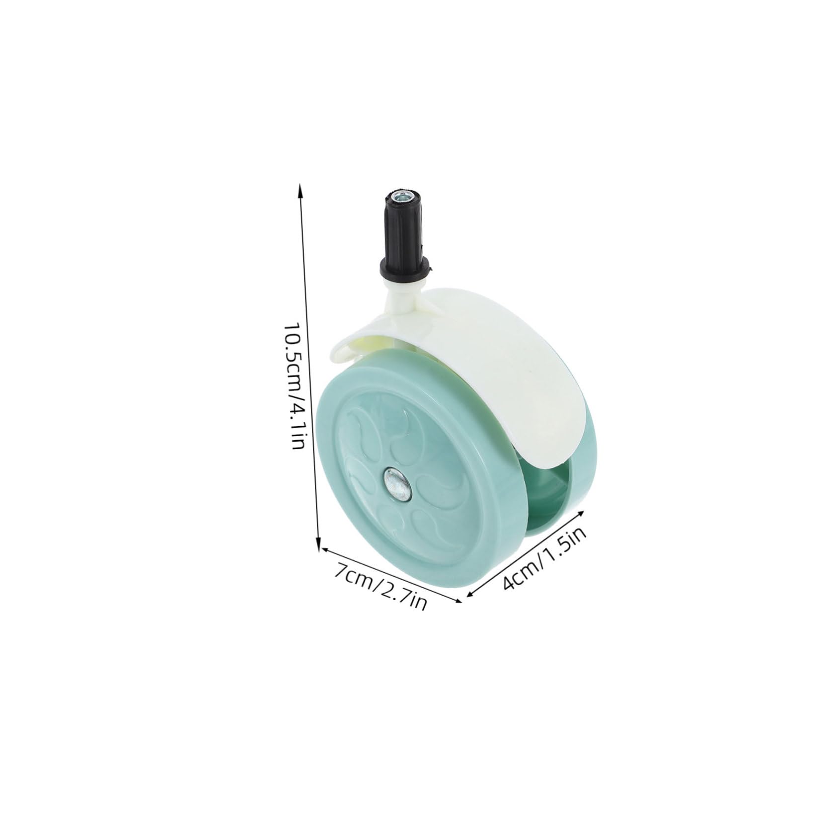 OKUMEYR Replacement Wheels for Walkers Quiet and Easy to Install for Strollers Dolls