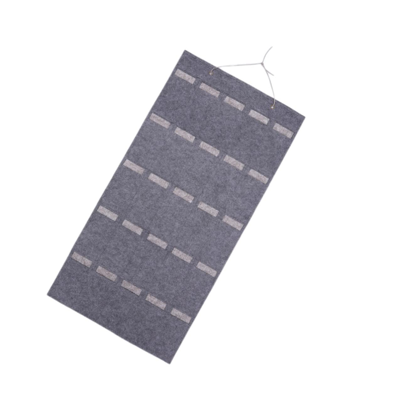 PRETYZOOM 2 Stk Hängetasche Zur Aufbewahrung Von Sonnenbrillen Brillen Organizer Sonnenbrillen-organizer Aus Filz Schmuckbeutel Aus Filz Tasche Zum Aufhängen Von Grey