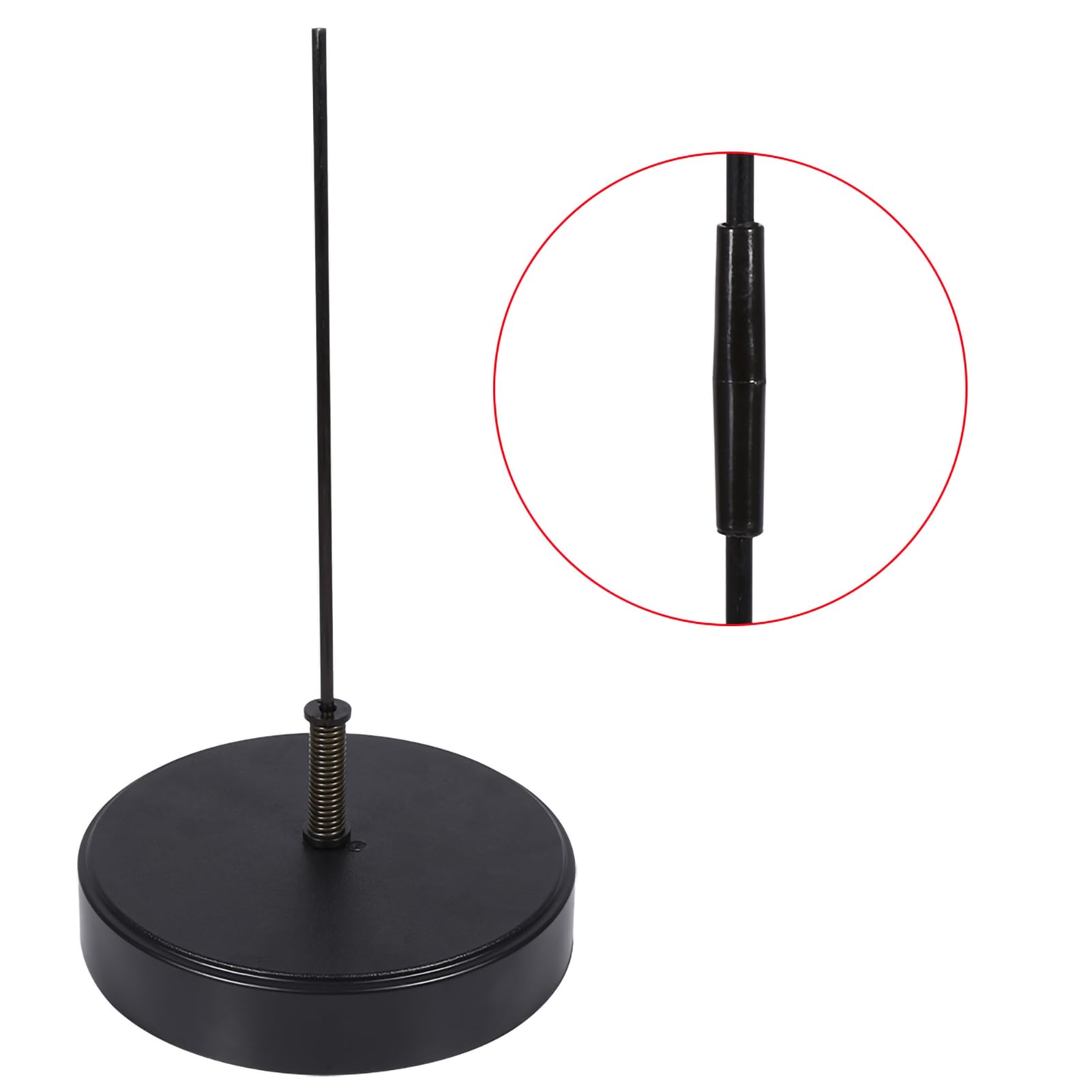 Sensore di Arresto a LED Lampeggiante, KIMISS 137 X 20,5 X 12,7 Cm/53,9 X 8,1 X 5 Sensore di Arresto di Parcheggio con Supporto Regolabile Rilevatore di Parcheggio Automatico