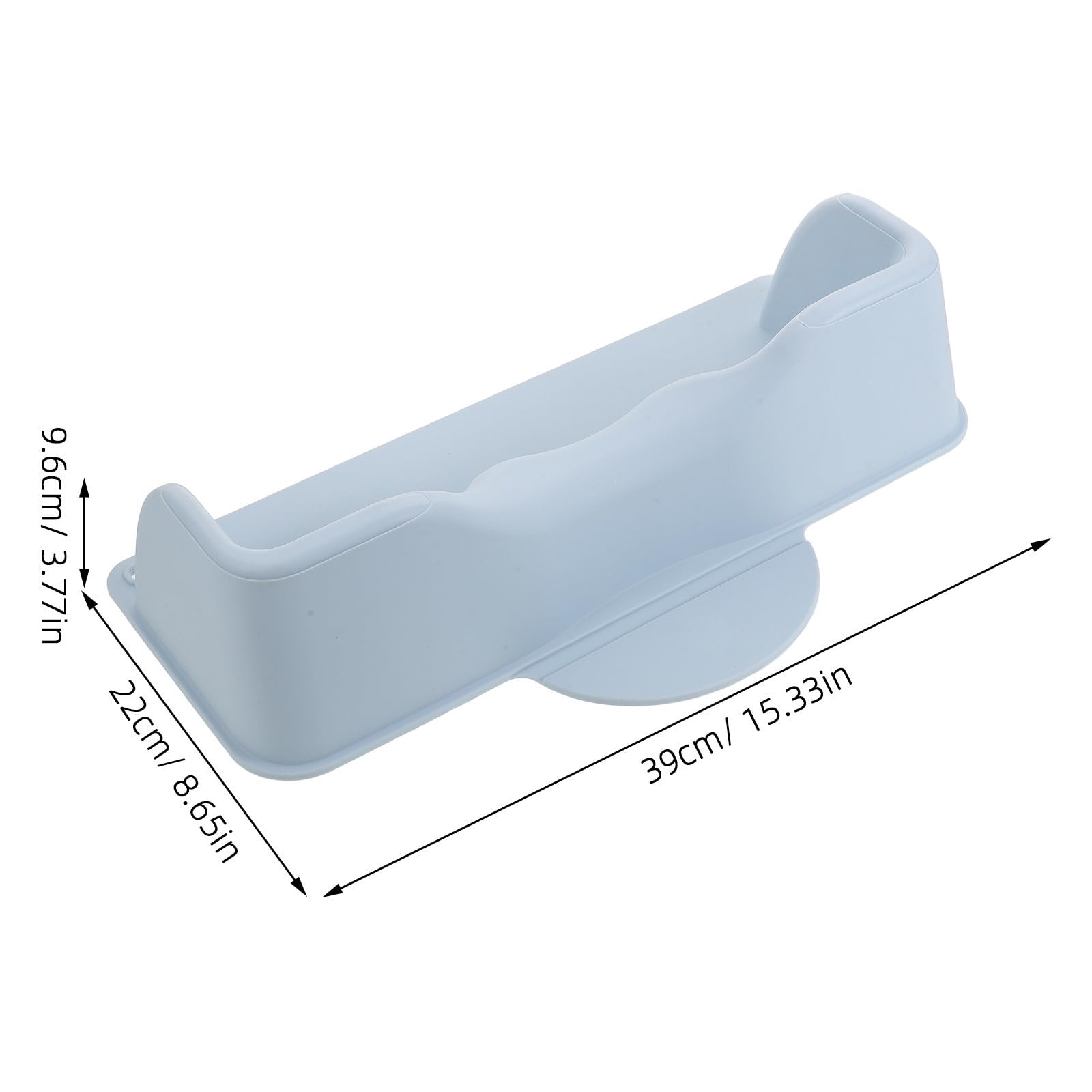 Lavacabezas Portátil de Silicona, Soporte Ergonómico