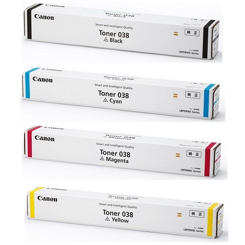 Amazon.co.jp: CANON トナー038 4色セット 純正品 : パソコン・周辺機器