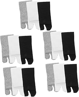 BESTOYARD 15 Pares Sandalias Para Mujer Meias Japonesas Tradicionais Meias Tabi Japonesas Zapatilla De Mujer Sandálias Femininas Confortáveis Sandálias Caseiras Para Mulheres Chinelos