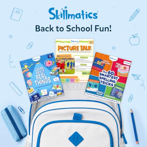 Image of Skillmatics Picture Talk - Storytelling & Conversation Cards for Kids | 50 Real-Life Picture Cards, 300+ Questions, Social Emotional Learning, Communication Skills, Gift for Ages 4, 5, 6, 7, 8, 9