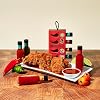 Smokehouse by Thoughtfully Global Hot Sauce Gift Set, Internationally Inspired Flavors Include Puerto Rico, Cuban & More, Set of 4
