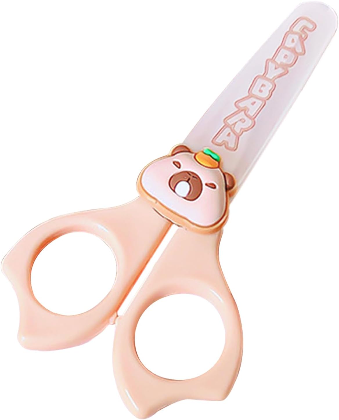 Scissors For, Cute Capybara Scissors | Capybara Round Tip Safety Scissors | Activity Supplies For, Stationery Students Non-slip Handle, Craft Tools