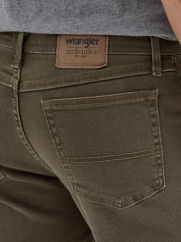 Image of Wrangler Men's Loose Fit Cotton Jeans (Grey, Vintage Stonewash)