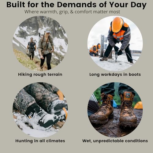 Alpaca Wool Socks - Made in the USA, Athletic Crew Sock for Running, Hiking, Work, Men and Women, Lightweight4