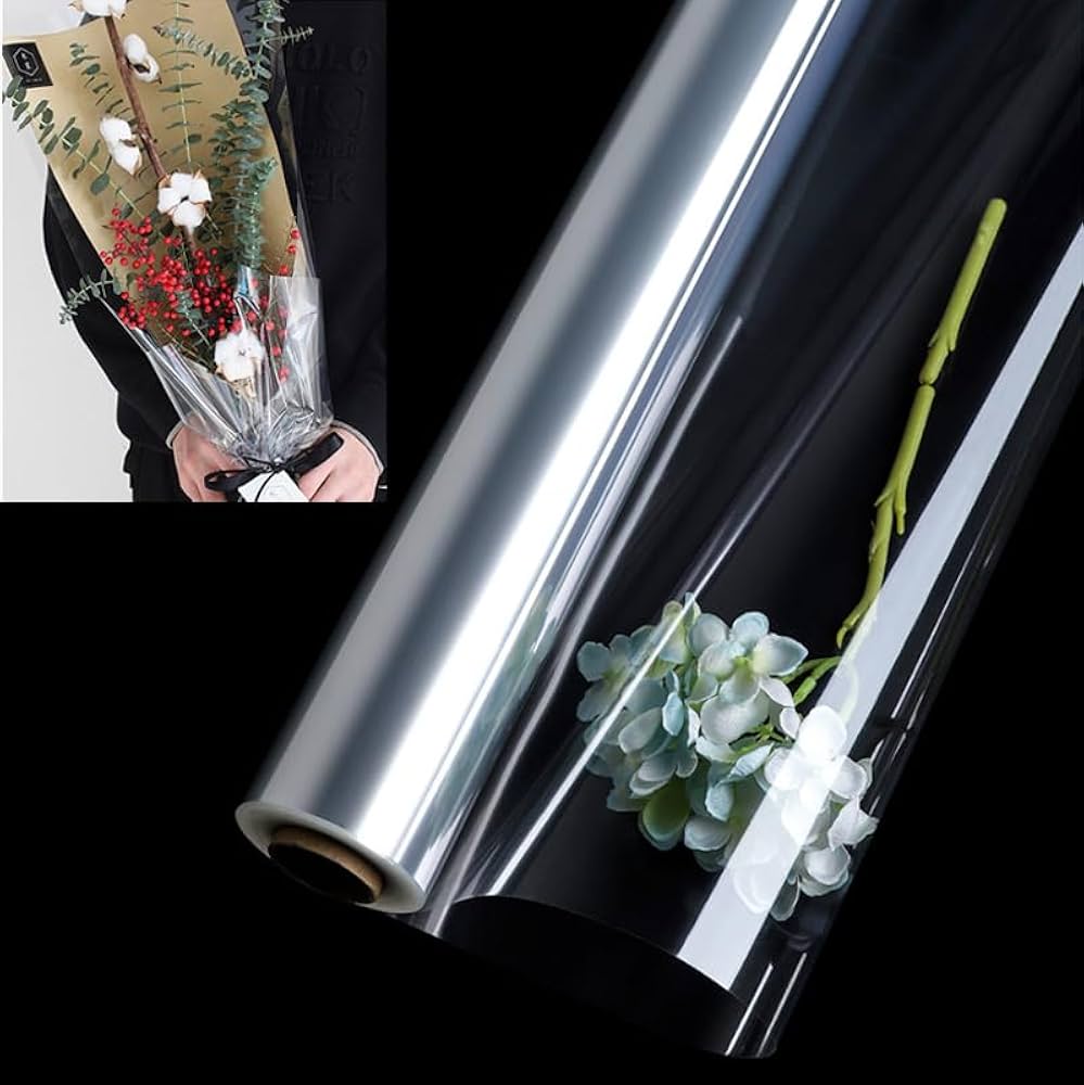 【未使用】   花　フラワー　ラッピング　ペーパー　シート　ロール　防水 未使用】 花 フラワー ラッピング ペーパー シート ロール 防水