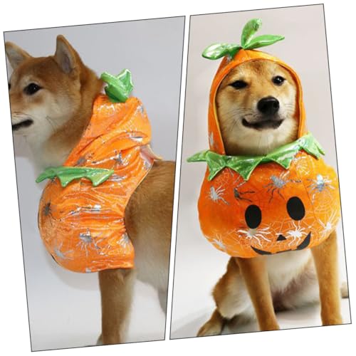Disfraz Halloween Calabaza para Perro Pequeño miniatura 4