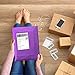 UCGOU Poly Mailers 10x13 Inch Purple 200 Pack Shipping Bags #4 Strong Mailing Envelopes Boutique Packaging Postal Self Seal Adhesive Waterproof and Tear Proof Small Business for Clothes Books