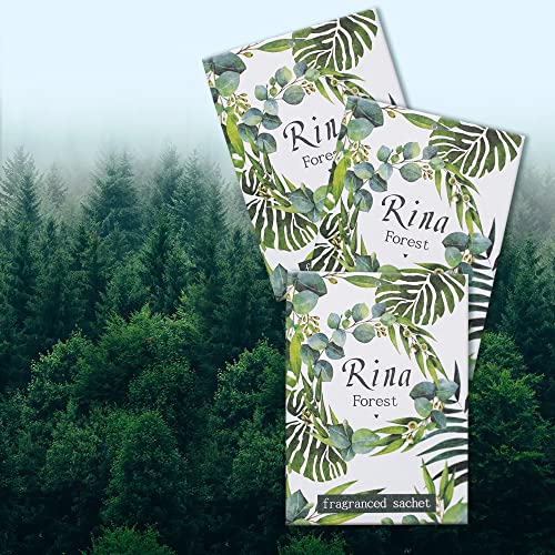 image for Qingbei Rina 8 Packs Christmas Scented Sachets for Drawer and Closet,F