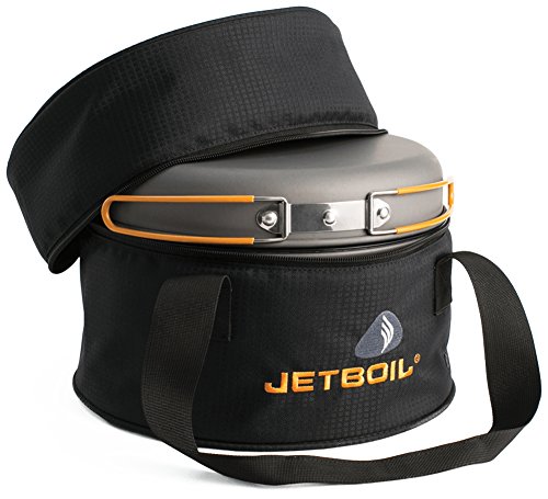 Jetboil Genesis Basecamp Camping Stove + Cookware, Orange - Image 4